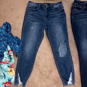 Jeans bought from target. wore roughly 5 times.